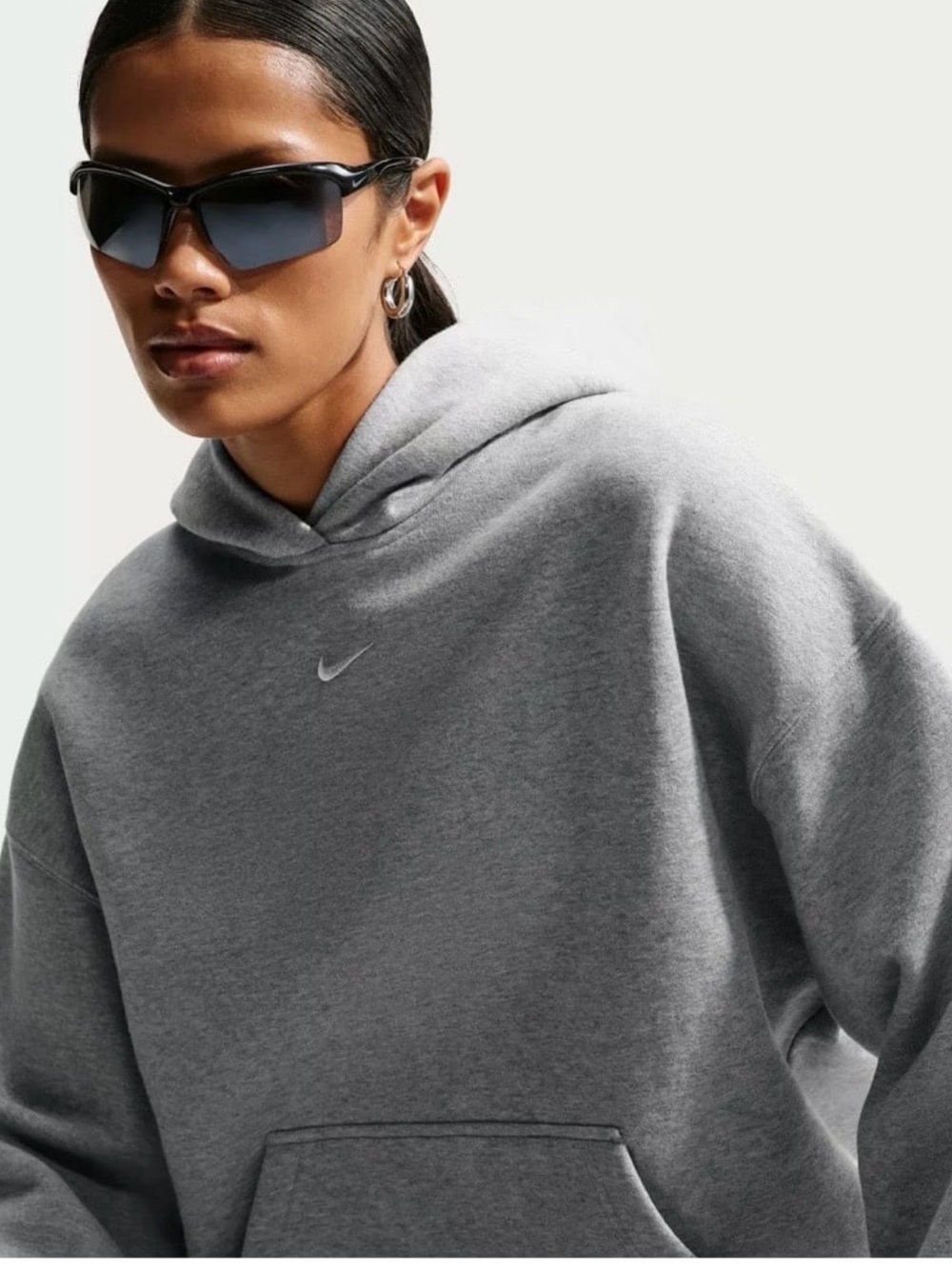 Nike women Phoenix Fleece Oversized Hoodie size L